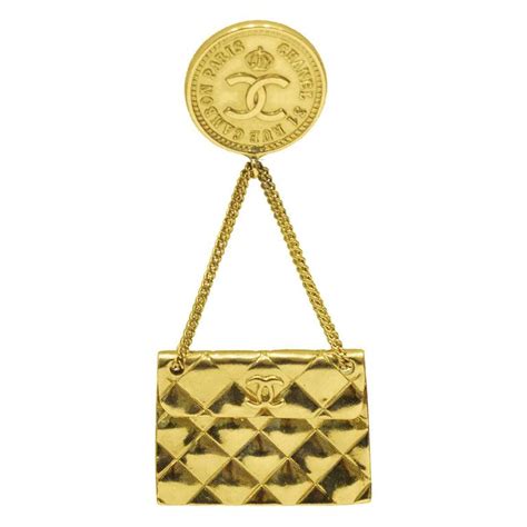 chanel bag with pins